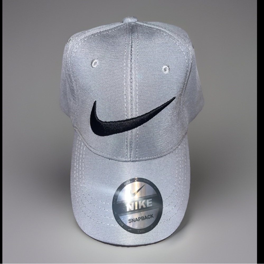NIKE DRI FIT SNAP BACK HATS With Bold Logo GOLD HARDWARE